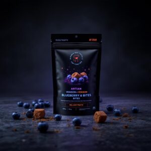 Savory Venison & Blueberry Bites